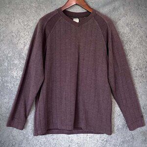 Columbia V-Neck Sweater, Men's XL